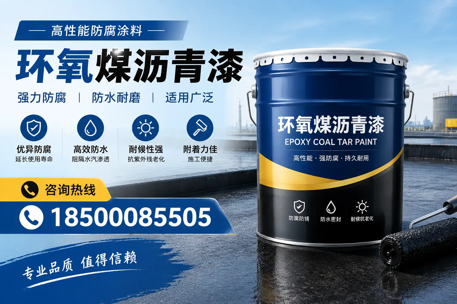 环氧煤沥青漆的主要成分与功能，义乌用户深度了解